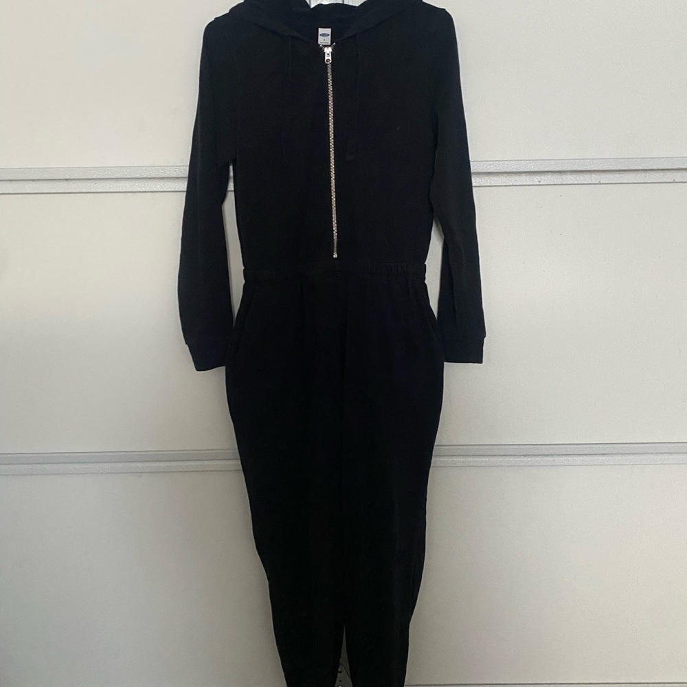 Old Navy Black Zip-Up Onesie